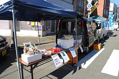 開会時間の９時になんとかお店をオープンすることが出来ました。