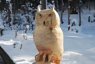 雪景色によく似合うでしょ？？