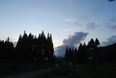 夕暮れど～きは、悲しそう～♪