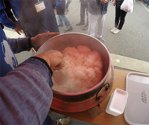 ヌカ釜も美味しく焚けました。