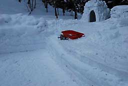 １ｍほど追加して除雪をしました