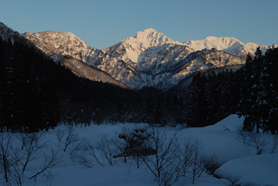 夕焼けがきれいでした。