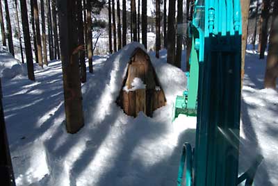 除雪前です。