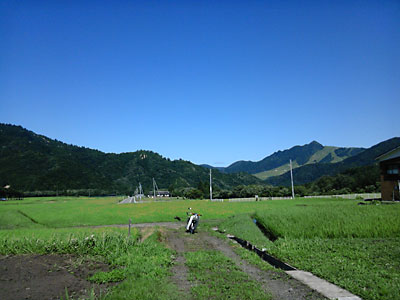 真夏の空になりました。