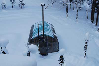 除雪前です。