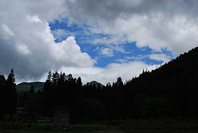 夕方、雨が降ることを願っています。