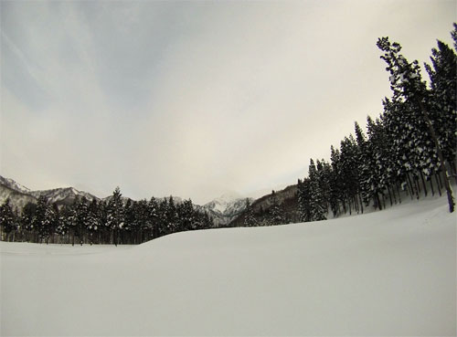 久しぶりに大源太山を見ることが出来ました。