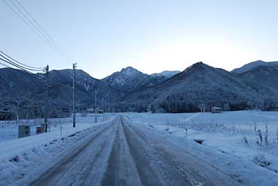 除雪車が初稼働しました。