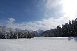 雪景色が最高です！！