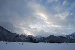 まだ雪はいっぱいあります