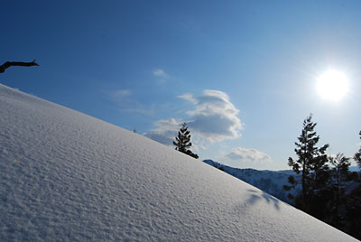 雪景色、最高！！