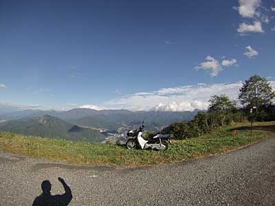 大峰山の山頂は？は、とても景色が良かったです。