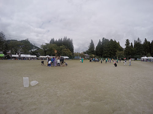 万年競技役員の地区運動会。