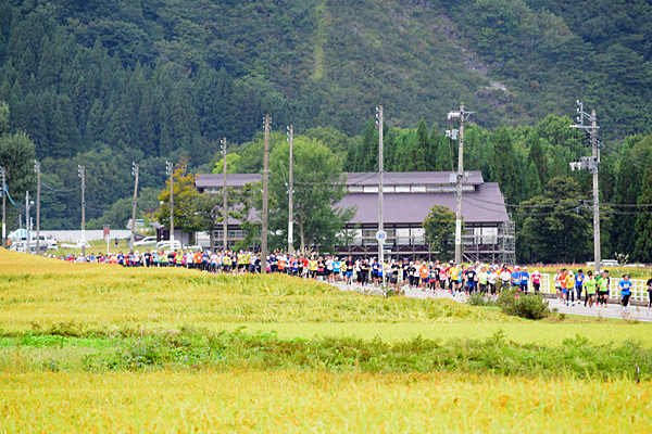 大源太にもたくさんのランナーの方々走ってきました。