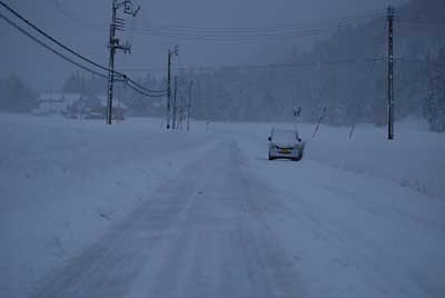 ときより吹雪いたりして、かなり寒い一日でした。